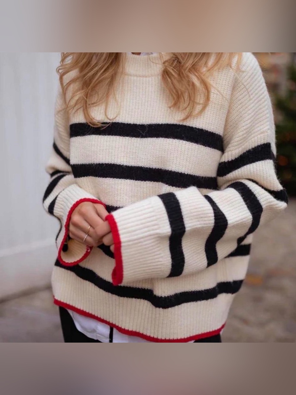 Zara Oversized Slouchy Sweater